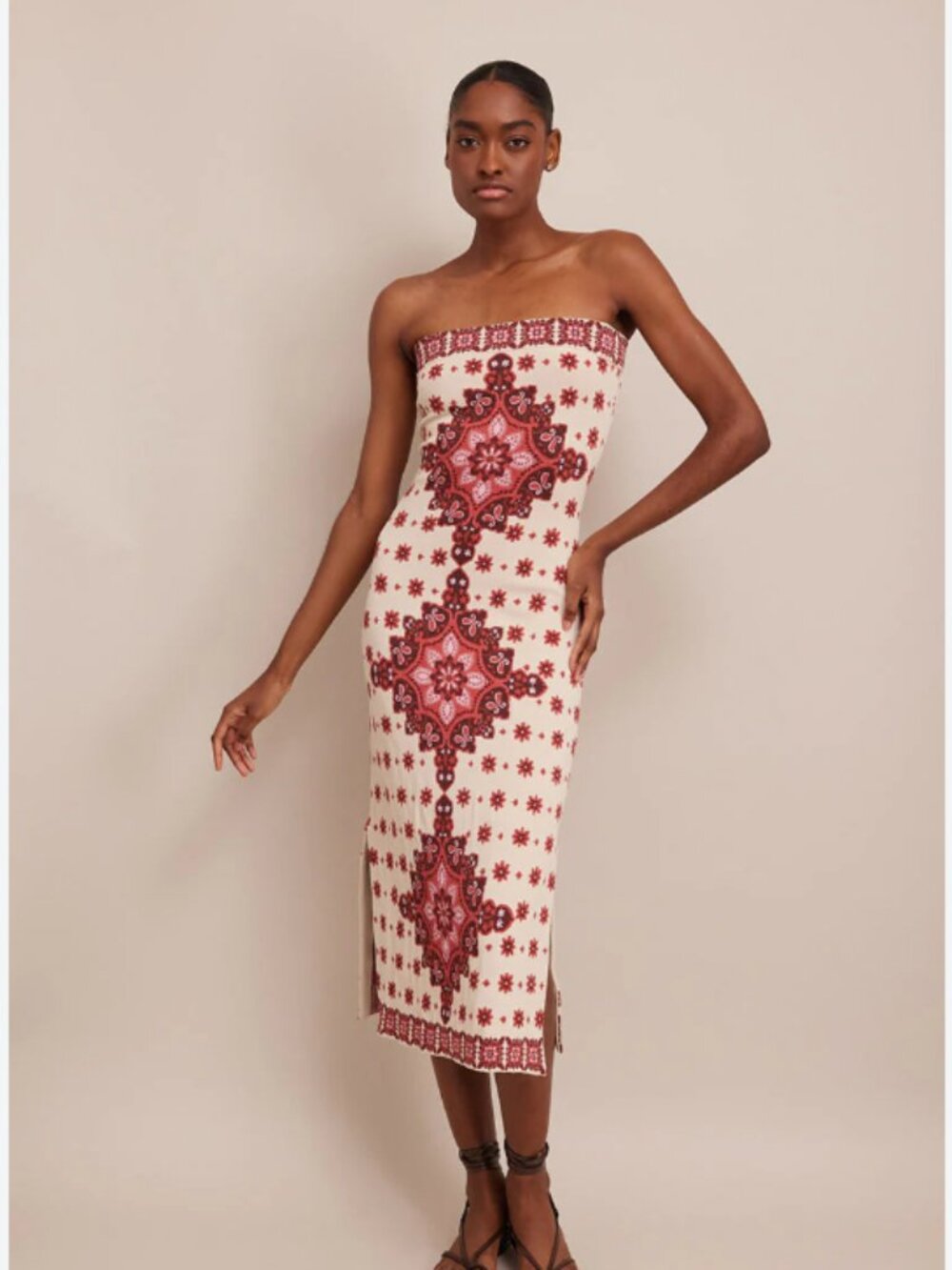 Cara Cara Rome Knit Dress Size Large EUC